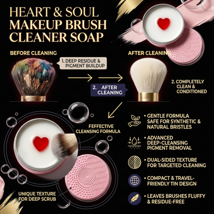 PurePetal™ Makeup Brush Cleaner Soap