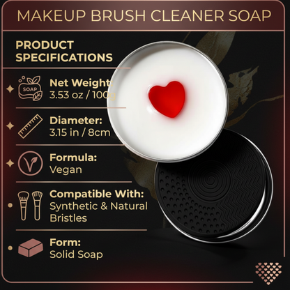 PurePetal™ Makeup Brush Cleaner Soap